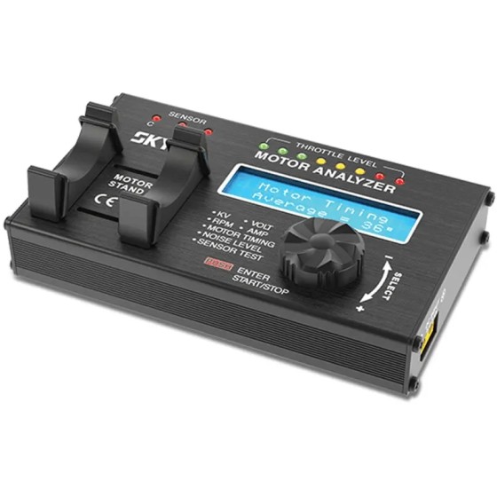 SKYRC Motor Analyzer Brushless LCD Motor Tester With LCD Display Screen for RC Cars Motor RC Drone DIY SK-500020